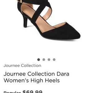 BNIB Journee Collection Dara, Cross-Strap Pump